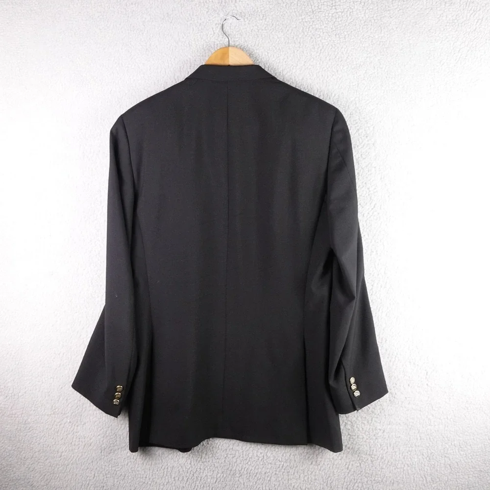 Burberry London Mens‎ Bond Street 100% Wool 3-Button Blazer Black 40 Long